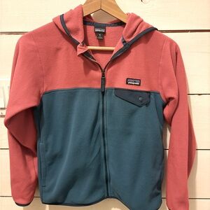Kids Patagonia fleece coat